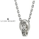 ライオンハート HOWL アラベスクダブルリング ネックレス シルバー925 1NE204A0SV LION HEART ライオン ハート ペンダント ハウル ...