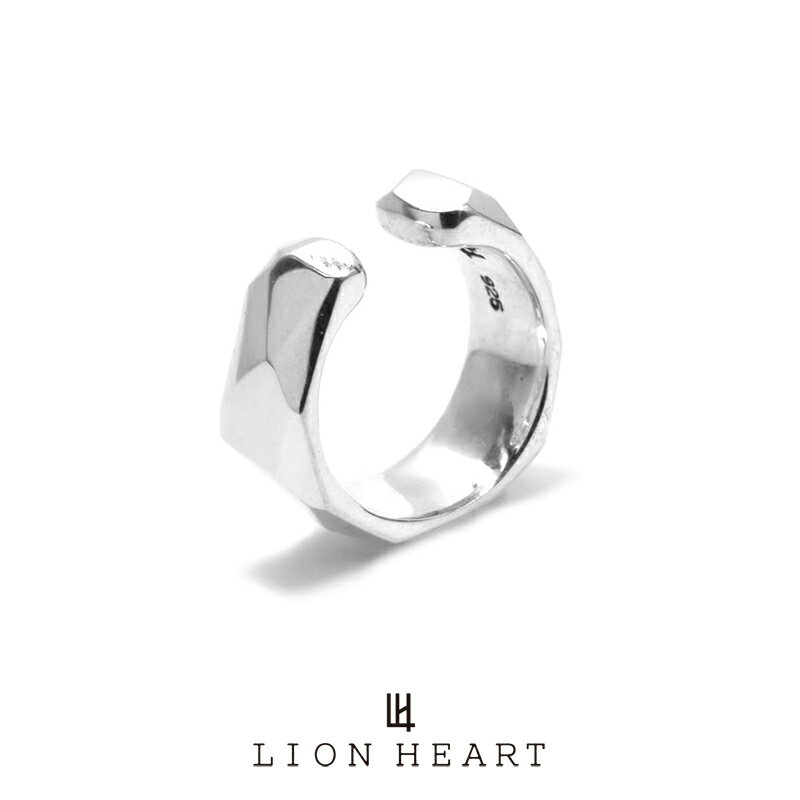 ライオンハート シルバーアクセサリー メンズ ライオンハート for Gift フラグメント ファット イヤーカフ シルバー925 1EC005A0SV LION HEART 1点売り 片耳用 メンズ ブランド プレゼント 誕生日