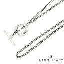 ライオンハート for Gift ツイスト ラリアット ネックレス シルバー925 1NC062A0SV (チェーン幅2.1mm / 長さ80cm) LION ...