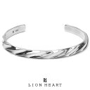 ライオンハート for Gift ツイスト tec バングル シルバー925 1BA056A0SV LION HEART ライオン ハート シルバーバングル メンズ 男性 ブランド プレゼント ギフト CP0503