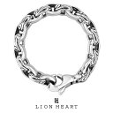 ライオンハート HOWL グランドスクロール ブレスレット シルバー925 1BR145A0SV LION HEART ライオン ハート シルバーブレスレット メンズ 男性 ブランド プレゼント ギフト CP0503