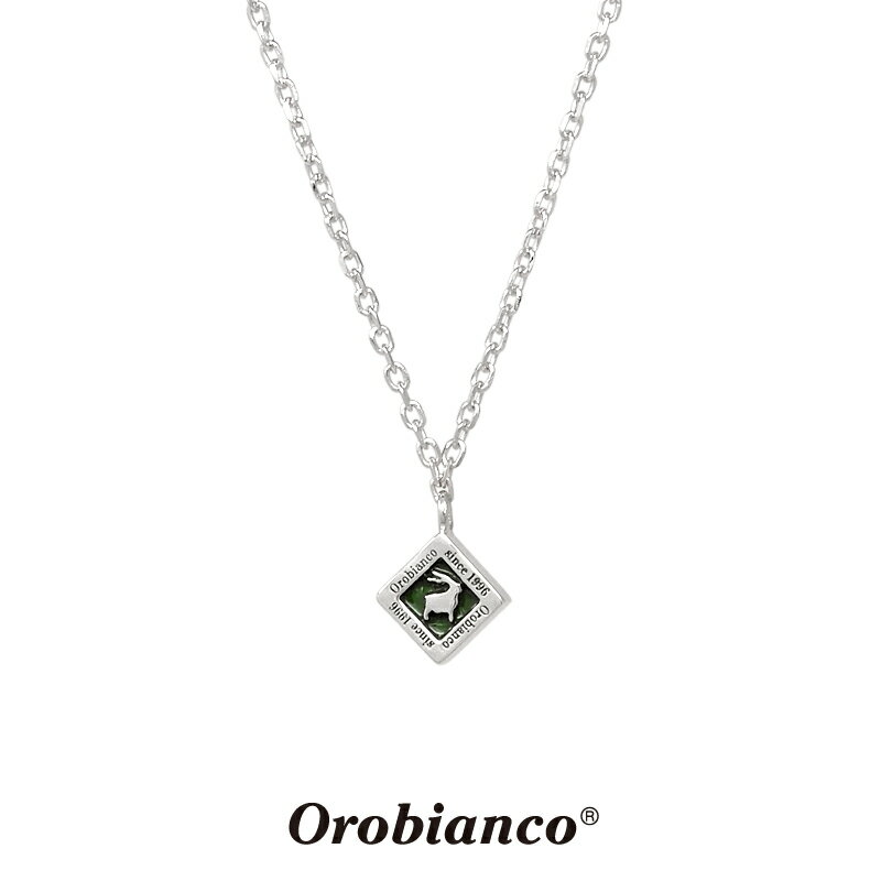 ӥ ͥå쥹 OREN023GR (Сߥ꡼) С925 40+5cm Orobianco Necklace  ֥ ץ쥼 