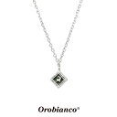 オロビアンコ ネックレス OREN023GR (シルバー×グリーン) シルバー925 チェーン40 5cm Orobianco Necklace メンズ ブランド プレゼント 誕生日