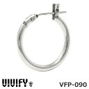 ビビファイ フープピアス Lサイズ シルバー925 VIVIFY VFP-090 Hoop Pierce (L) 1点売り 片耳用 プレゼント 誕生日 