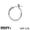 ビビファイ フープピアス Mサイズ シルバー925 VIVIFY VFP-175 Hoop Pierce (M) 1点売り 片耳用 プレゼント 誕生日 