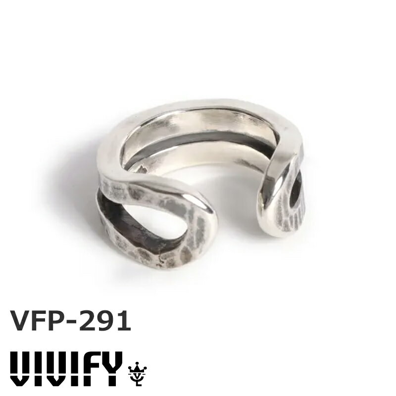 �ӥӥե��� ����(�ĥ���) ���䡼���� ����С�925 VIVIFY VFP-291 Loopin' Ear cuff/ Hammered finish 1����...