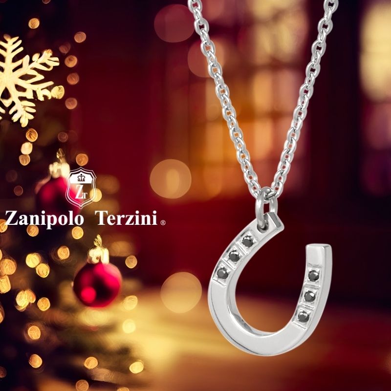 ザニポロタルツィーニ 馬蹄ネックレス サージカルステンレス ZTP2429 MA / SUS (シルバー) Zanipolo Terzini ホースシュー メンズ 男性 チェーン45cm ブランド 金属アレルギー対応 プレゼント ギフト クリスマス
