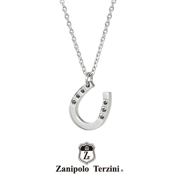 ザニポロタルツィーニ 馬蹄ネックレス サージカルステンレス ZTP2429 MA/SUS (シルバー) Zanipolo Terzini ホースシ…