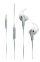 iphone対応 アウトレット特価【未使用純正品保証！】BOSE ボーズBose SIE2i sport headphones リモコン マイク付き Frost