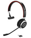 Jabra Evolve 65 Bluetooth UCモノラルヘッドセットバンドル| ボーナスマイククッションとUSBドングル| ソフトフォン、スマートフォン、タブレット、PC/MACに対応| 6593-829-409