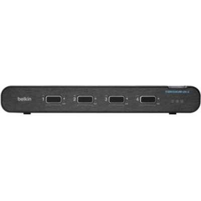 Belkin 4-Port Single HEAD DP/HDMI to DP/HDMI Video SECURE DT KVM