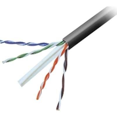 Belkin 500FT CAT6 Solid Bulk-PVC Cable Black Belkin 500FT CAT6 Solid Bulk-PVC Cable Black