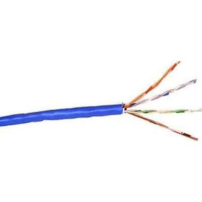 Rakuten - Belkin CAT 5e Horizontal UTP Bulk Cable 1000-Ft Blue PVC Solid