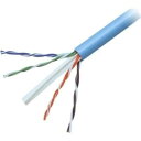 Belkin CAT6 Solid Bulk Cable 4PR; 24 AWG, 1000FT, Blue, Plenum