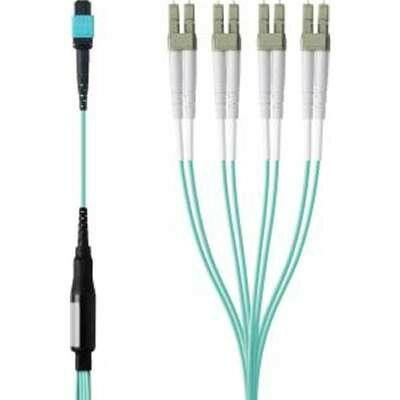 Belkin FBR PLMN OM3 12F MTP/4XDPLX LC 40GB 50/125 Aq 1M Belkin FBR PLMN OM3 12F MTP/4XDPLX LC 40GB 50/125 Aq 1M