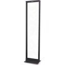 Belkin 42U 2-Post Open Rack 19 inch Black Aluminum