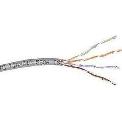 Belkin CAT 5e Horizontal UTP Bulk Cable 1000-Ft White Plenum Solid