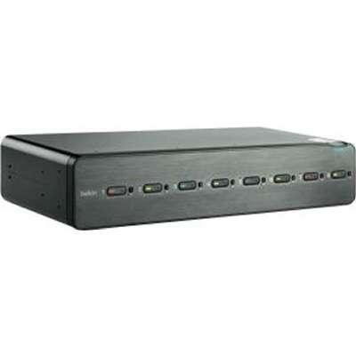 Belkin Secure 8-Port DVI-I, DH KVM with Audio and CAC, PP 3.0