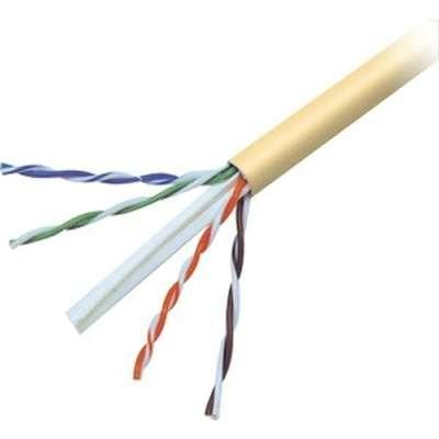 Belkin CAT6 Solid PVC Bulk Cable/4PAIR;24AWG/500/ Yellow