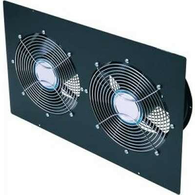 Belkin Enclosure Top Panel with 2 10 inch Fans Black