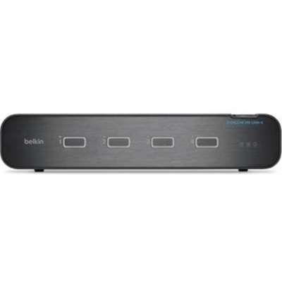 Belkin 4 Port 2 HD DP/HDMI Unvl SKVM wo/CAC PP4.0