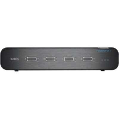 Belkin 4-Port Dual Head DP/HDMI to DP/HDMI Video Secure Desktop KVM Switch PP4.0 Belkin 4-Port Dual Head DP/HDMI to DP/HDMI Video Secure Desktop KVM Switch PP4.0