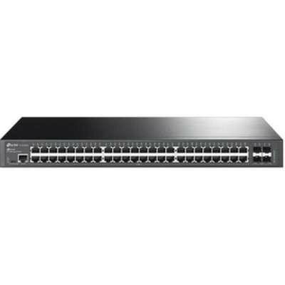 TP-LINK JetStream 48-Port Gigabit L2+ Managed Switch with 4 10GE SFP+ Slots TP-LINK JetStream 48-Port Gigabit L2+ Managed Switch with 4 10GE SFP+ Slots