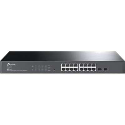TP-LINK JetStream 16-Port Gigabit Smart Switch with 2 Gigabit SFP Slots