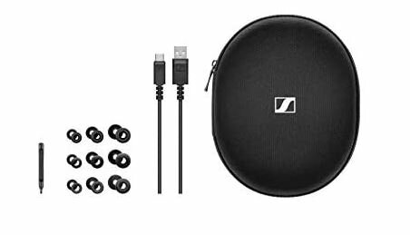 Sennheiser ゼンハイザー ie80sbt Bluetoothイヤフォン ネックバンド IE 80S BT, リケーブル可能, AAC, aptX, aptX-LL, aptX-HD, LHDC, HWA対応、ブラック