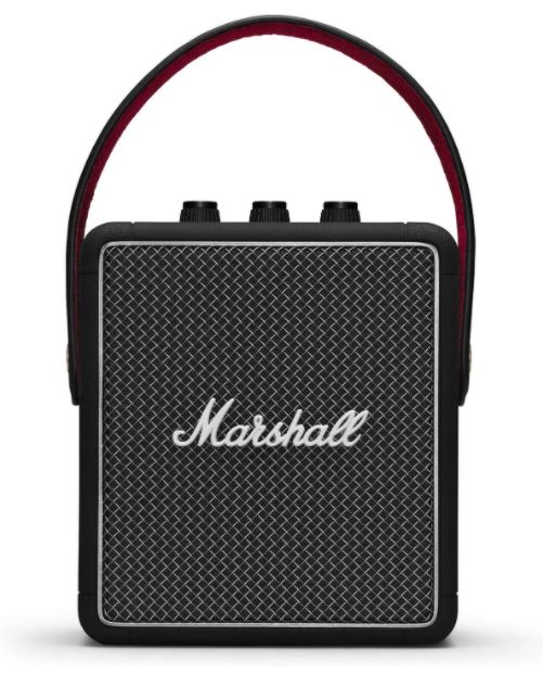 Marshall ワイヤレスポータブルスピーカー STOCKWELLII ブラック 連続再生20時間/IPX4防滴仕様/急速充電