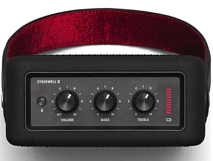 �����ȥ�å��ò���Marshall �磻��쥹�ݡ����֥륹�ԡ����� STOCKWELLII �֥�å� Ϣ³����20����/IPX4��ũ����/��®���� STOCKWELL II BLACK