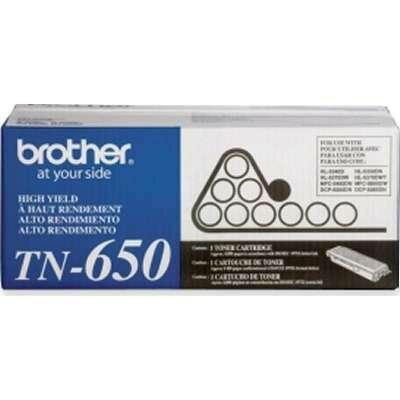 Brother TN650 High Yield Black Toner Cartridge