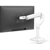 アウトレット品 Ergotron LX Desk Monitor Arm (White) with Low-Profile Clamp (25-35 mm surface)