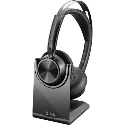 デモ機 Poly Voyager Focus 2 UC-M USB-C 充電スタンド付属 Microsoft Teams対応 PC用Blueotoothドングル付属 ワイヤレスヘッドセット アクティブノイズキャンセリング搭載 デモ機 Poly Voyager Focus 2 UC-M USB-C 充電スタンド付属 Microsoft Teams対応 PC用Blueotoothドングル付属 ワイヤレスヘッドセット アクティブノイズキャンセリング搭載