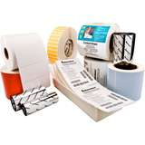 アウトレット品 Honeywell 4 Rolls TT Polyester Label Duratran II Gloss Poly Adhesive 3X1