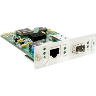 乐天商城 - アウトレット品 AddOn 10/100/1000B-TX - 1000B-x Fiber Media Converter Box with Open SFP Slot