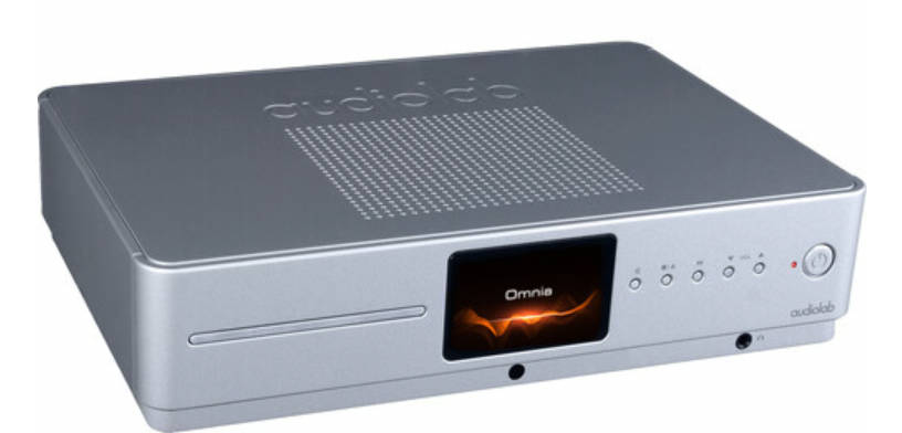 Audiolab Omnia Stereo 100W Network Amplifier and CD Player (Silver)