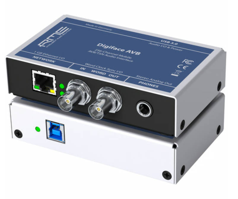 RME Digiface AVB 256-Channel Mobile AVB/USB Audio Interface