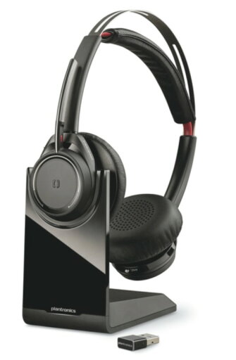 プラントロニクス Plantronics VoyagerFocus UC B825-Mスタント付き ワイヤレスヘッドセットシステム プラントロニクス Plantronics VoyagerFocus UC B825-Mスタント付き ワイヤレスヘッドセットシステム