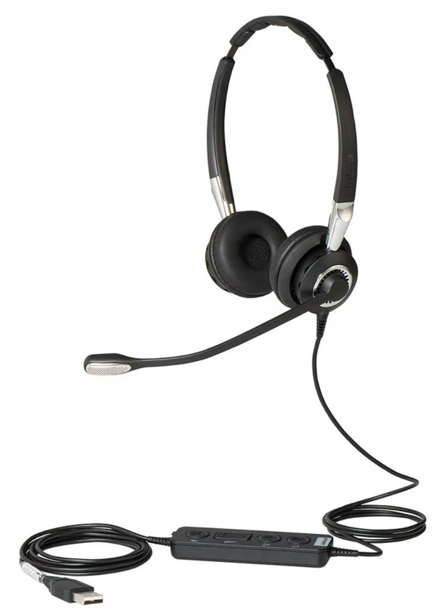乐天商城 - アウトレット未使用品　JABRA BIZ 2400 II USB Duo UC CC ヘッドセット 2499-829-309