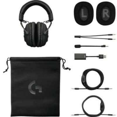 Logitech Pro x Gaming Headset with Blue VO!CE Microphone Technology