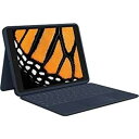 Logitech Rugged Combo 3 Touch Keyboard Case with Trackpad F/iPad 7G 8G Blue