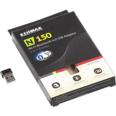NetAlly Edimax N150 Wi-Fi & Bluetooth USB Adapter for Use in US NetAlly Edimax N150 Wi-Fi & Bluetooth USB Adapter for Use in US