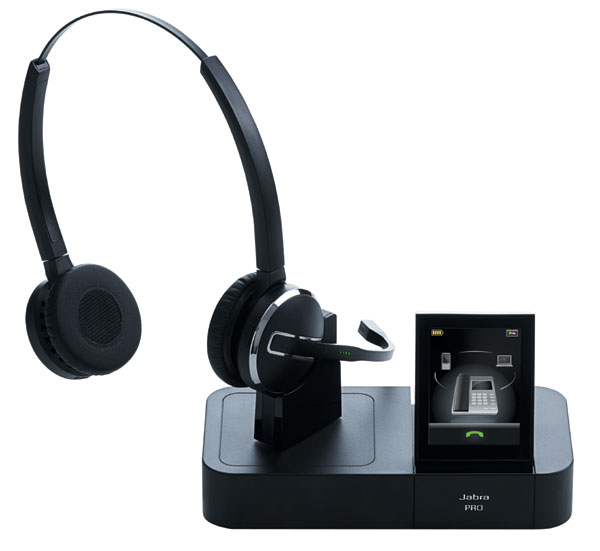 Jabra PRO 9400シリーズJabra PRO 9460 Duoワイヤレスヘッドセット 2.4型タッチパネル搭載モデル