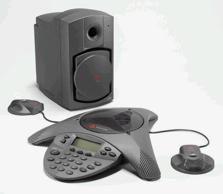 Polycom SoundStation VTX 1000 拡張マイク付 会議システム