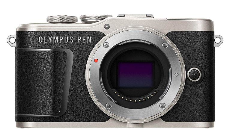 新品　OLYMPUS ミラーレス一眼 PEN E-PL9 ボディー ブラック/ホワイトのサムネイル