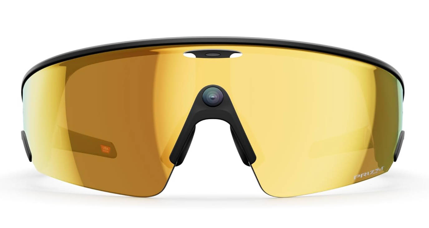 Oakley | Meta Vanguard（Meta AI、オーディオ、写真、ビデオ互換性搭載） - ブラック、Prizm24k