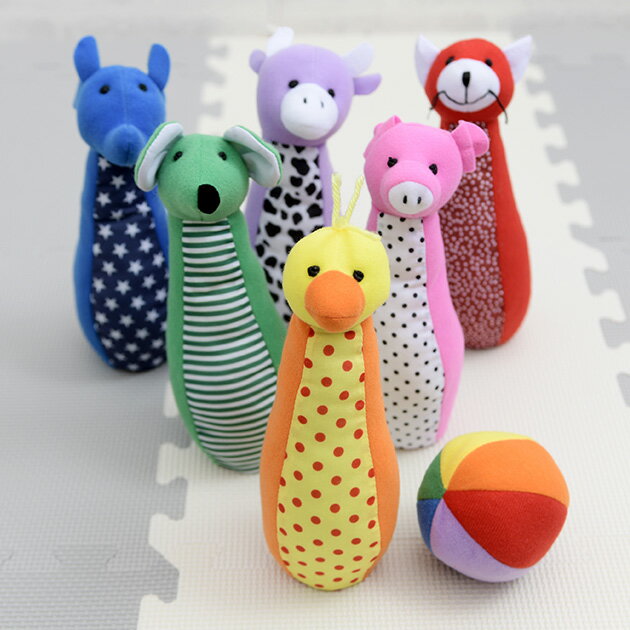 エド・インター ソフトボーリング 1歳 ed.inter おうち時間 ボーリング おもちゃ 赤ちゃん 運動 布のおもちゃ 動物 ぬいぐるみ 知育玩具 1歳 1歳半 2歳 3歳 お誕生日プレゼントのサムネイル