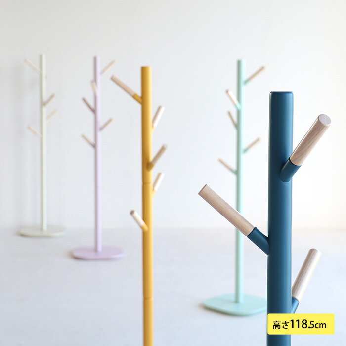 キッズポールハンガー cime ポールハンガー 子供用 木製 おしゃれ かわいい ナチュラル 洋服掛け ハンガーラック コートハンガー 子供部屋