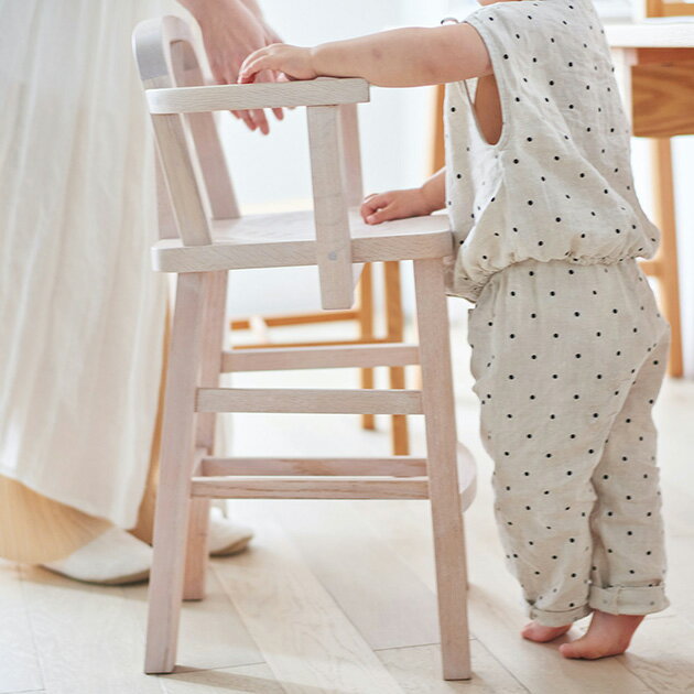 KKEITO ケイト キッズチェア ハイチェア 木製 オーク 子ども 子供 イス いす 椅子 日本製 無垢材 おしゃれ ダイニングチェア ナチュラル シンプル